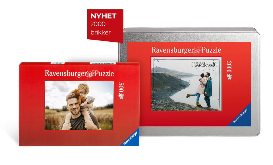 Ravensburger Puslespill Lag Puslespill Med Eget Motiv Cewe 